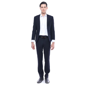 Pantalones Formales Clásicos de Corte Recto para Hombre BEAM, Talla XL, 100% Poliéster, Cierre de Cremallera, Cintura Media, Color Sólido, Cómodos para el Verano - Product Image 2