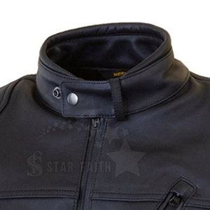 Plus Size Streetwear Motorbike <b>Jacket</b> For Men New Style Hot Sale Men Motorbike <b>Jacket</b> - Product Image 4