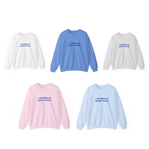 Sweat-shirt personnalisé pour homme 500 g/m² en polaire d'automne, coupe oversize, doublé, col rond, coupe-vent, épais, pour le Pilates - Product Image 5