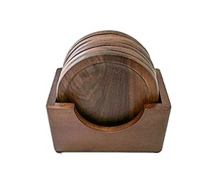 NEW LATEST HANDMADE STYLISH COASTER IN NEW STYLE COASTER IN NEW DESIGN HANDMADE WOODEN COASTER - Product Image 1