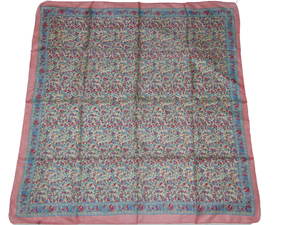 Foulard en soie à imprimé Paisley teint à la main, accessoire d'été pour femmes FAS06541 pour adultes - Product Image 3