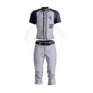 Venta caliente Ropa deportiva Uniforme de béisbol Pakistán Hecho de la mejor calidad Uniforme de béisbol al por mayor - Product Image 1