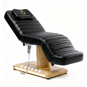 Cama de Belleza de Lujo LUXMARS, Muebles de Salón de Cuero Premium, Altura y Ángulo Ajustables, Personalizable para Spa y Clínica - Product Image 3