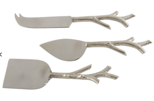 Venta caliente de acero inoxidable dorado y negro cuchillos de mantequilla juego de queso esparcidor de mantequilla de alta calidad utensilios para servir - Product Image 2