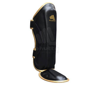 Protège-tibias en cuir de haute qualité 2026 pour l'entraînement MMA et la boxe - Équipement de protection respirant pour le cou-de-pied - Product Image 4