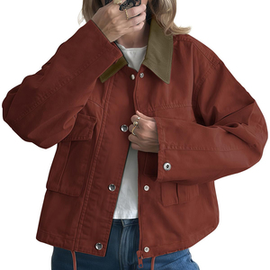 Vêtements d'extérieur à la mode, personnalisés, confortables et élégants, veste pour femmes, respirante, de bonne qualité, avec logo personnalisé - Product Image 4