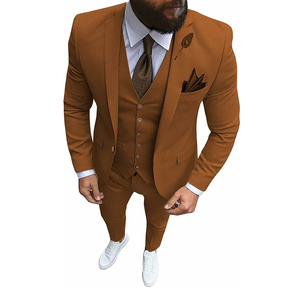 Traje de Tres Piezas para Hombre, Corte Entallado, para Bodas y Fiestas de Otoño, Chaqueta, Pantalones y Chaleco, Talla Grande 5XL 6XL, Blazer, Abrigo y Pantalones de Moda para Hombre - Product Image 2