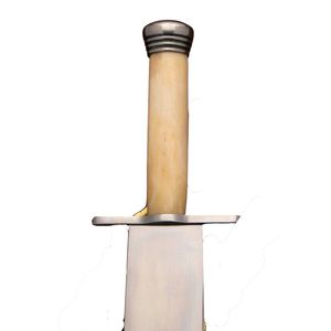 Couteau Bowie fait main, lame en acier inoxydable, manche en os, prix bas, couteau de survie multifonctionnel pour le camping, étui en cuir noir. - Product Image 5