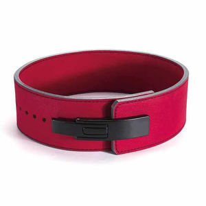 Cinturón de Cuero Personalizado con Brillo, 13 mm de Grosor, Transpirable, Antideslizante, con Hebilla de Palanca para Levantamiento de Pesas - Product Image 4