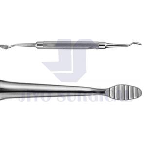 Lima ortopédica para huesos quirúrgicos Miller Colburn de 7 \ ", doble extremo, 1 extremo, extremos de trabajo dentados cruzados, fuente de alimentación Manual de 5mm/7mm - Product Image 4