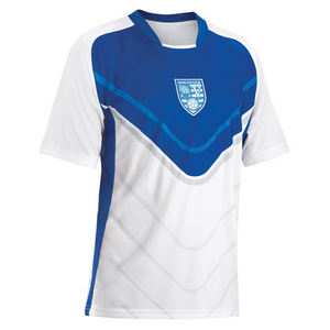 Conjuntos de uniformes de fútbol personalizados de alta calidad Último diseño con tecnología de corte automatizado Servicio OEM disponible - Product Image 1