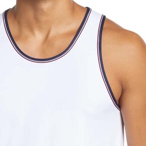High Street Style Sports Vest Singlet T-Shirt Men's Clothing <b>Compression</b> Workout Tank Tops Summer Wear Breathable - Product Image 5