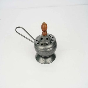 Impresionante calidad, recién llegado, soporte de incienso de Metal de hierro, mango de madera, quemador de incienso, quemador de aceite de fragancia de aire para decoración del hogar - Product Image 2