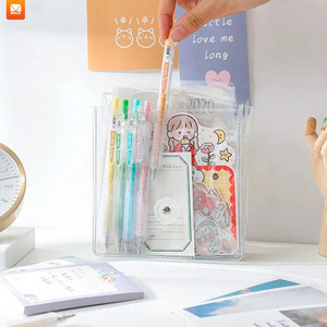 กระเป๋าใส่ดินสอ/แฟ้มใสกันน้ำ - คละสี - Product Image 3