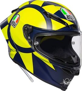 Casco Integral de Carbono AGV Pista GP RR Rossi, Color Azul y Amarillo, Más Vendido - Product Image 3