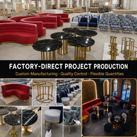 Mobilier de bar à cigares et à vin pour restaurants, canapé de club de plage VIP pour bars, ensemble de mobilier de bar de luxe pour restaurants