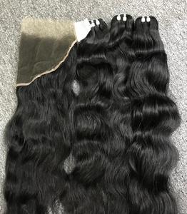 Los mejores vendedores de Vietnam ofrecen extensiones de cabello ondulado natural virgen sin procesar cabello humano crudo suave con cutícula alineada - Product Image 3