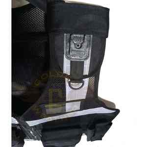 Veste de sécurité réfléchissante haute visibilité pour travaux routiers, vêtements de sécurité paramédicaux, uniforme de garde de sécurité noir, veste tactique - Product Image 3