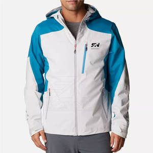 Veste imperméable toutes saisons respirante coupe-vent à capuche pour une utilisation urbaine et en plein air - Product Image 1