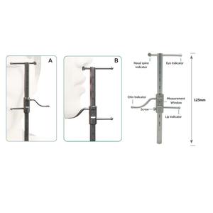 Castroviejo Eyelid Calipers Surgical Instrument OphthalmicSteel Self-locking Castroviejo Caliper Ophthalmic Eyelid Ruler - Product Image 6