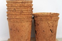 Transplanteur biodégradable pâte à papier fleur plante plateau de tourbe pots de plantation pour semis produits de Offre Spéciale en gros