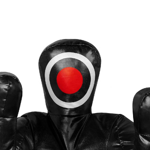 Sac de frappe d'entraînement MMA de haute qualité, nouveau design, couverture en toile, hauteur réglable, résistant à l'eau/sable, lourd - Product Image 5