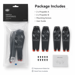 ใบพัดอะไหล่สำหรับโดรน DJI รุ่น Original Air 3 และ Air 3S ลดเสียงรบกวน พร้อมส่ง ขายส่ง มีสินค้าในสต็อก - Product Image 3
