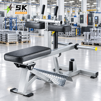 Machine à soulever les mollets assis SK à charge libre pour la formation des jambes, idéale pour les achats en salles de sport commerciales et les projets de centres de fitness
