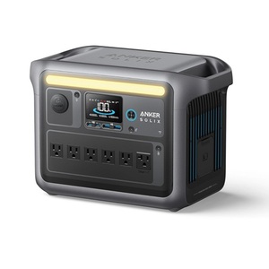 New Anker SOLIX C1000 Portable Power Station, 1800W (Peak 2400W) <b>Solar</b> <b>Generator</b>, Full Charge in 58 Min, 1056wh LiFePO4 Battery - Product Image 1
