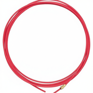 Tuyaux de guidage métalliques en PTFE rouge de 1-1,2 mm d'épaisseur et de 5 m de long, avec âme en aluminium-acier inoxydable - Product Image 3