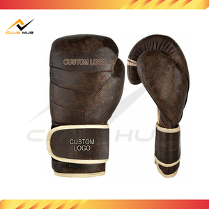 Gants de boxe sur mesure de haute qualité en cuir PU gants de boxe personnalisés combat formation gants de boxe fabrication au Pakistan - Product Image 5
