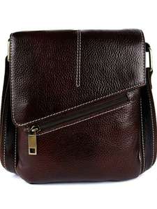 Bolsos cruzados elegantes hechos a mano de cuero genuino a la moda para mujer con cierre de cremallera Tamaño y capacidad personalizables - Product Image 4