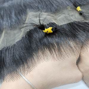 Cierre vietnamita |   Cabello Virgen con Cutícula Alineada |   Encaje Transparente / HD |   Textura Natural Suave - Product Image 6