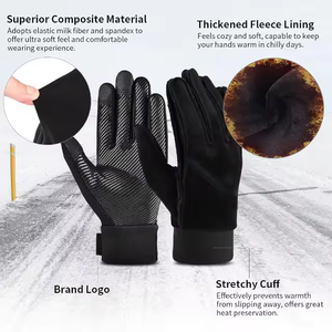 Alta calidad personalizado invierno Unisex cálido correr ciclismo moda guantes cálidos cómodos guantes de invierno - Product Image 2
