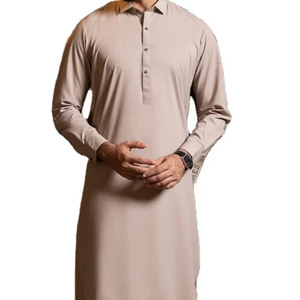 ชุดส่าหรีแบบดั้งเดิมของอินเดียและปากีสถานสำหรับผู้ชาย ชุดสำหรับงานปาร์ตี้ ผ้าโมดอล ราคาประหยัด ชุดสีแดง แบรนด์ดัง - Product Image 1