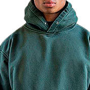 Produit le plus tendance Survêtement délavé à l'acide de couleur unie pour hommes Survêtement de style hiver respirant de haute qualité pour hommes - Product Image 6