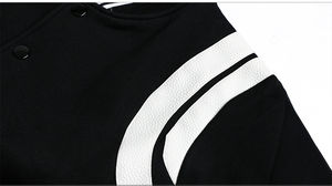 Chaqueta de Béisbol Varsity Unisex Personalizada OEM, Cuello Alto, Informal, de Invierno, Tallas Grandes, Chaqueta con Letras, Resistente al Viento, Ecológica, de Secado Rápido - Product Image 4