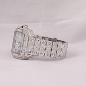 Reloj de diamantes de lujo Reloj Iced Out Acero inoxidable Los mejores relojes mecánicos automáticos de marca para hombres en Tarifa mayorista - Product Image 3