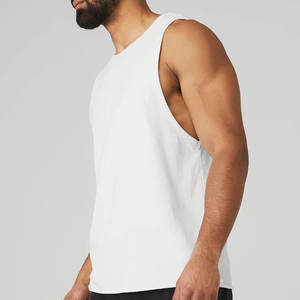 Camiseta sin Mangas Unisex, 100% Bambú y Algodón Orgánico, Transpirable, de Alta Calidad, Secado Rápido, Cuello Redondo, Decoración Bordada, Personalizable, Talla XL - Product Image 1