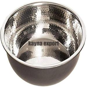 New Elegant Design Stainless Steel Pedicure Bowl <b>Hammered</b> Design Black Powder Coated Luxury Pedicure And Manicure Bowls For SPA - Product Image 4