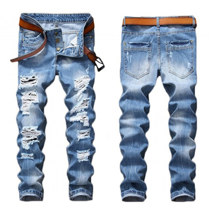Jean Homme Coupe Slim Taille Moyenne Respirant Écologique de Qualité Supérieure Kadia International – Vente Flash – Fermeture Boutonnée - Product Image 6