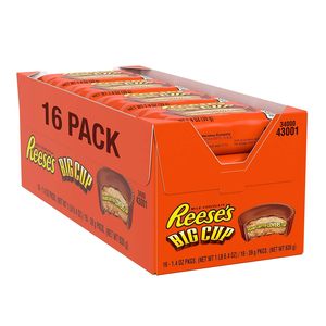 Reese's Big Cup Peanut Butter Milk Chocolate Cup, 1 paquet de 16 pièces (16 x 39 g) - Product Image 3