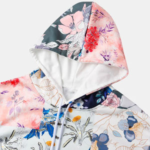 Sweats à capuche personnalisés pour hommes imprimés OEM Essential Graphic 100% Cotton Stone Washed 500gsm Basics Cotton Spring DTG Printed Hoodies - Product Image 5