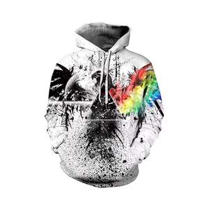 Sweat à capuche en polaire d'hiver de haute qualité pour hommes conçu sur mesure en gros tissu tissé à motif solide col à capuche impression par Sublimation - Product Image 1