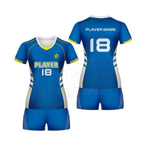 OEM personalizado hombres/mujeres ligero y cómodo transpirable voleibol desgaste ligero cómodo voleibol ropa uniformes - Product Image 1