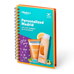Quaderno Personalizzato Madrid A6 in Sughero, Gadget per Promozioni - Product Image 3