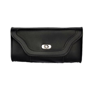 Sac à dos étanche en cuir PU HMB-3079A pour moto avec support de fourche en aluminium et porte-outils pour équipement de voyage de motard - Product Image 2