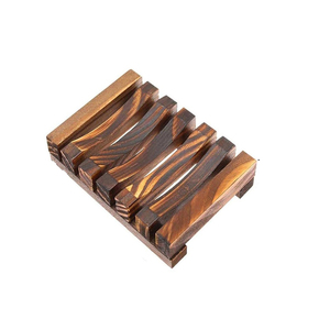Jabonera y estuche para baño para el hogar, calidad de lujo, forma y tamaño personalizados, jabonera y plato de madera Natural a la venta - Product Image 3
