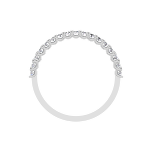 2025 à la mode classique élégant luxe usine personnalisé 14k or massif IGI certifié laboratoire cultivé diamant empilable éternité bague femmes - Product Image 4