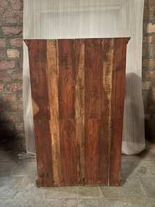 Armoire de cuisine en bois massif brun élégante de taille moyenne, style moderne, antique, luxueux, classique et vintage - Product Image 5